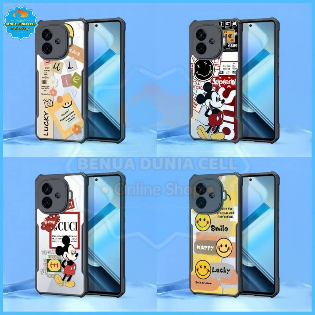 CASE SHOCKPROOF MOTIF CUTE MICKEY MOUSE FOR XIAOMI MI A1 MI 5X Mi 10T Mi 10T PRO Mi 11 Mi 11 LITE Mi