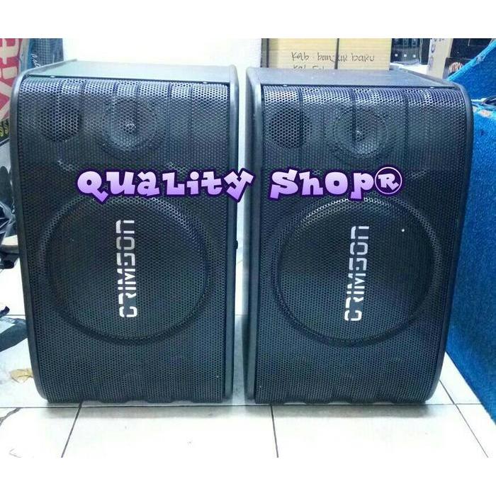 SPEAKER KARAOKE 10 inch CRIMSON CRS-660 3 way 450 watt