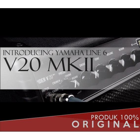 Yamaha Line 6 Amplifier Spider V 20 MKII / Spider V20MKII / SpiderV20M - SATUAN