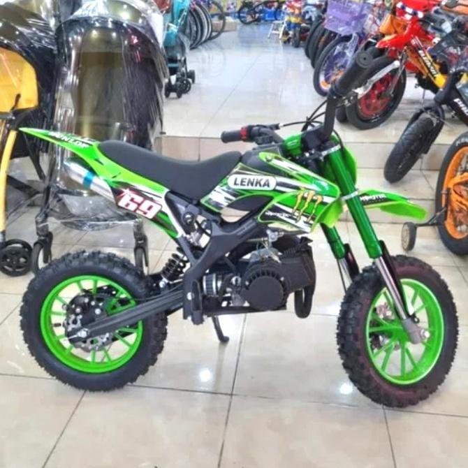 Motor mini trail LENKA 50cc - Merah