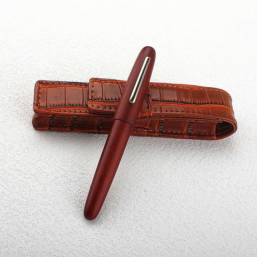 New Jinhao 9056 Fountain Pen Premium Wood Calligraphy Pen EF F Nib for Writing Practice Gifts Office