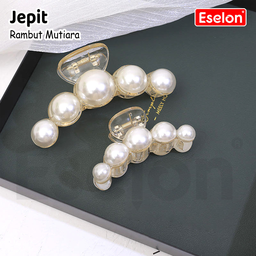 Jepitan Rambut Motif Mutiara / Jepitan Rambut Jedai Lucu