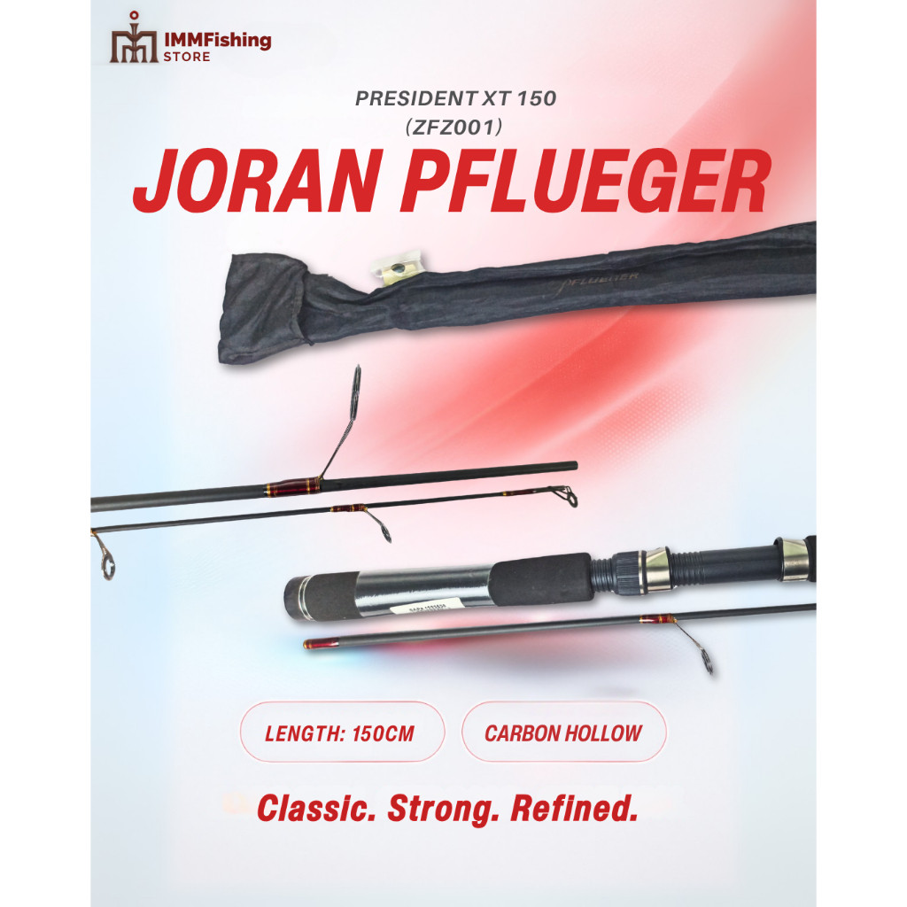 JORAN PFLUEGER PRESIDEN XT | Tongkat Pancing | Fishing Rod | Spinning