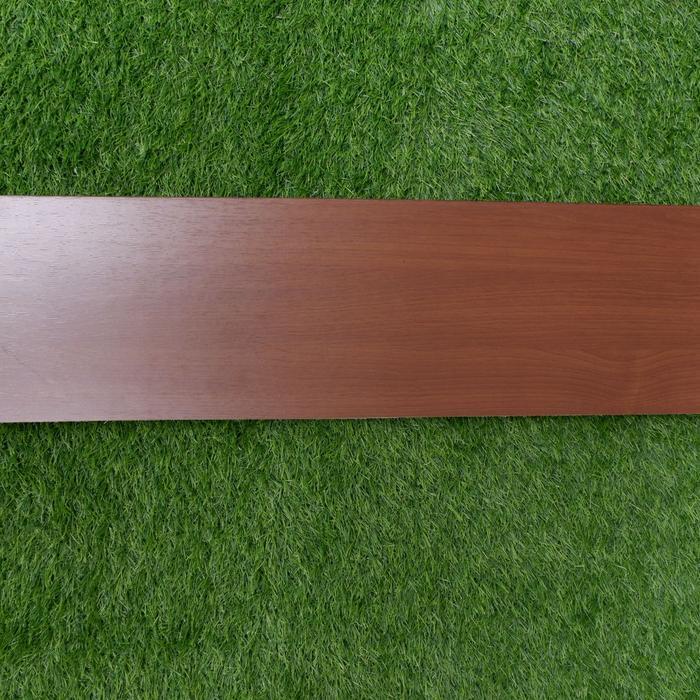 PROMO  Ambalan tempel, gantungan baju dinding, Ambalan gantungan baju - coklat kayu, 100cm x 20cm