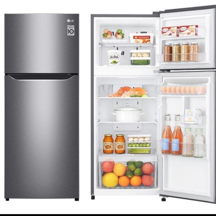 Kulkas LG 2 Pintu GN-B202SQIB Inverter ( Khusus Medan )