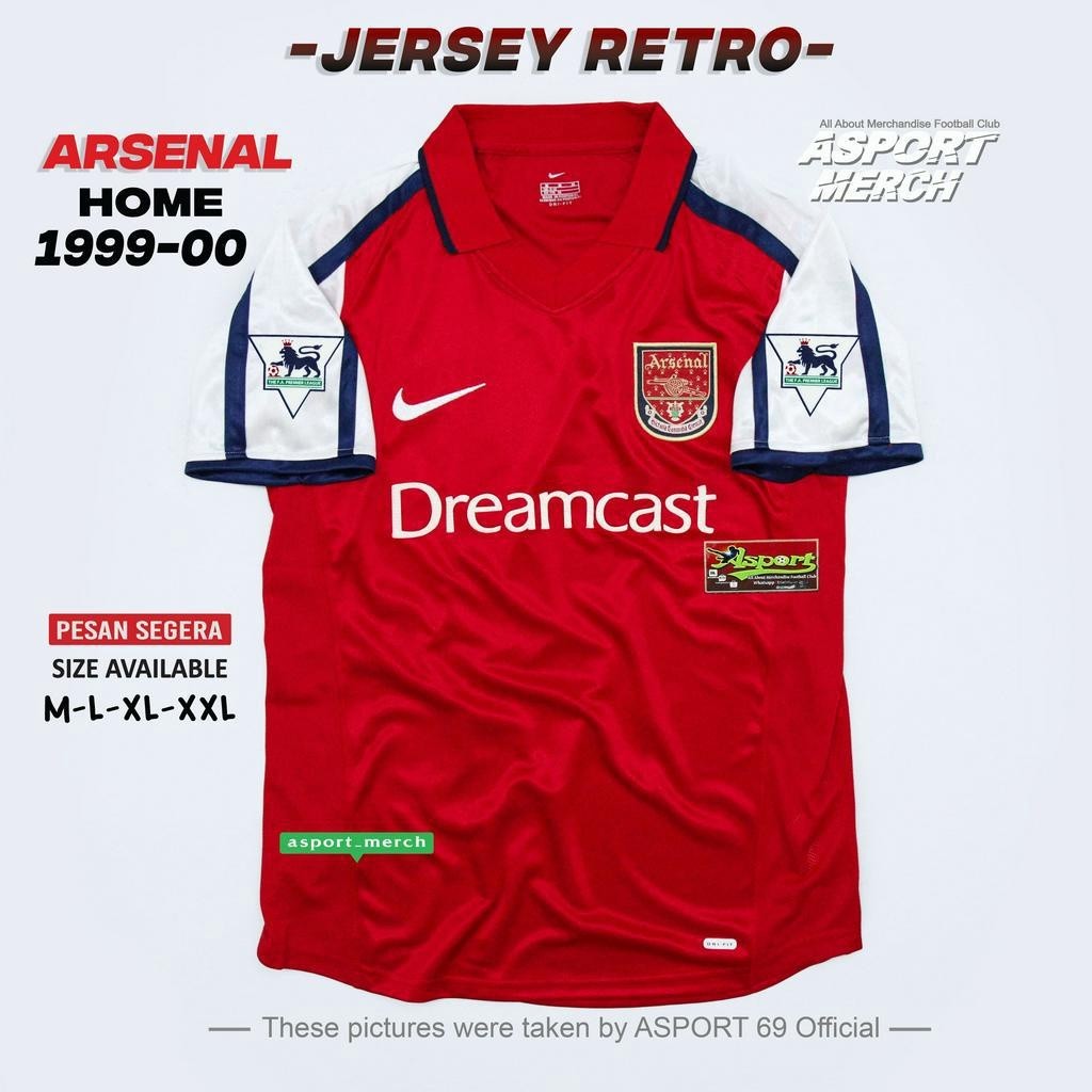 RETRO ARSENAL HOME 1999 2000