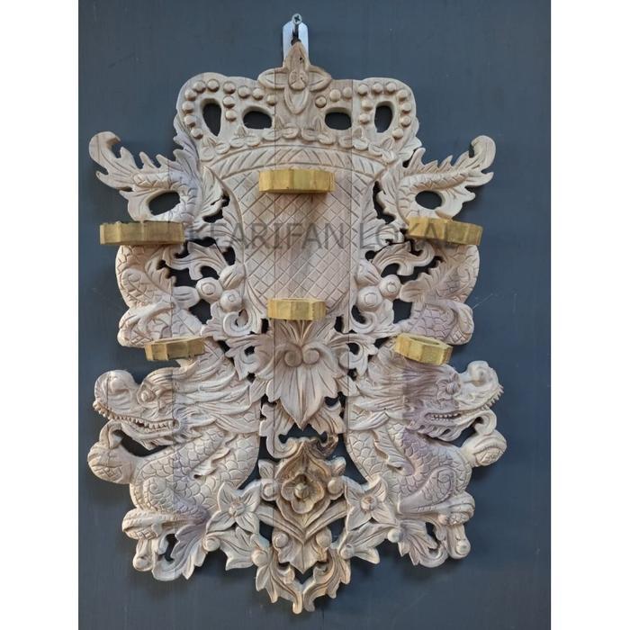 blawong keris isi 3 naga kembar ukir alus KF4231 LP2