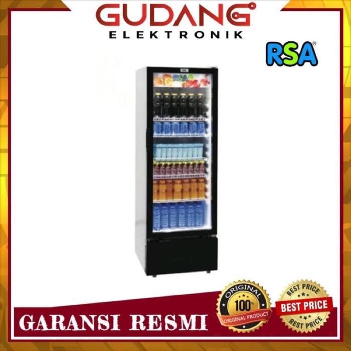 LEMARI ES KACA RSA AGATE 300 SHOWCASE RSA AGATE300 -282 LITER