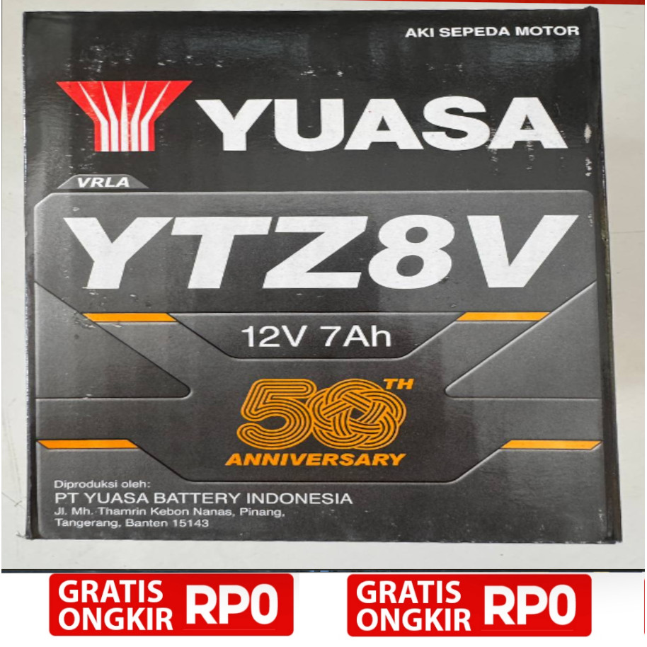 Aki Suzuki GS 400 Series YTZ8V / GTZ8V Versi Orginal 100%