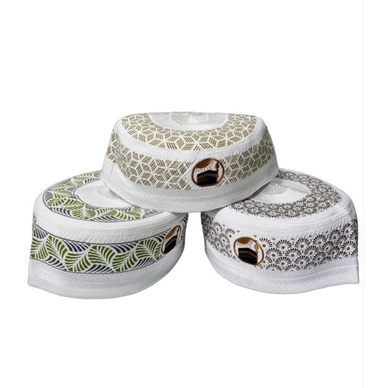 Peci Kopiah Haji BANGLADESH CO KA'BAH ORIGINAL Murah , Peci Haji Bangladesh Ka'bah , Kopiah Banglade