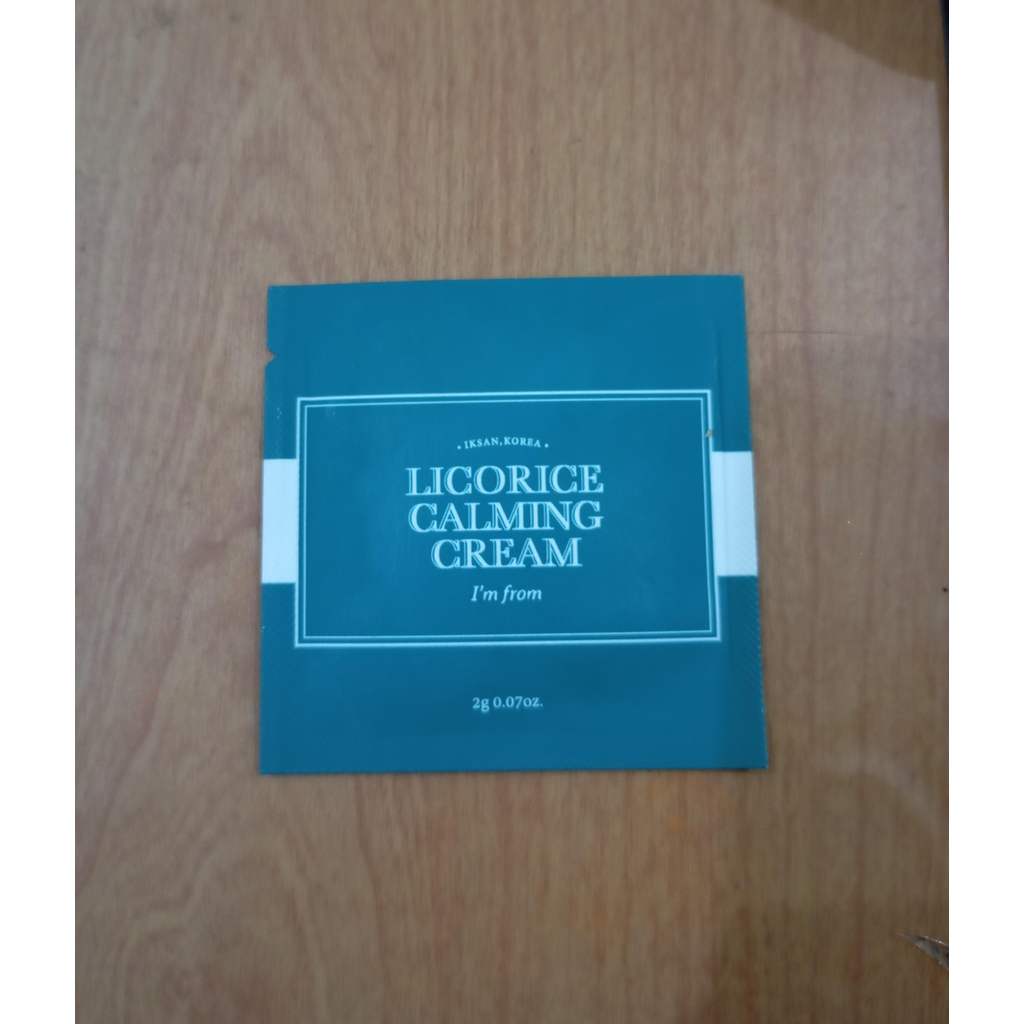 I'm From Licorice Calming Cream 2gr