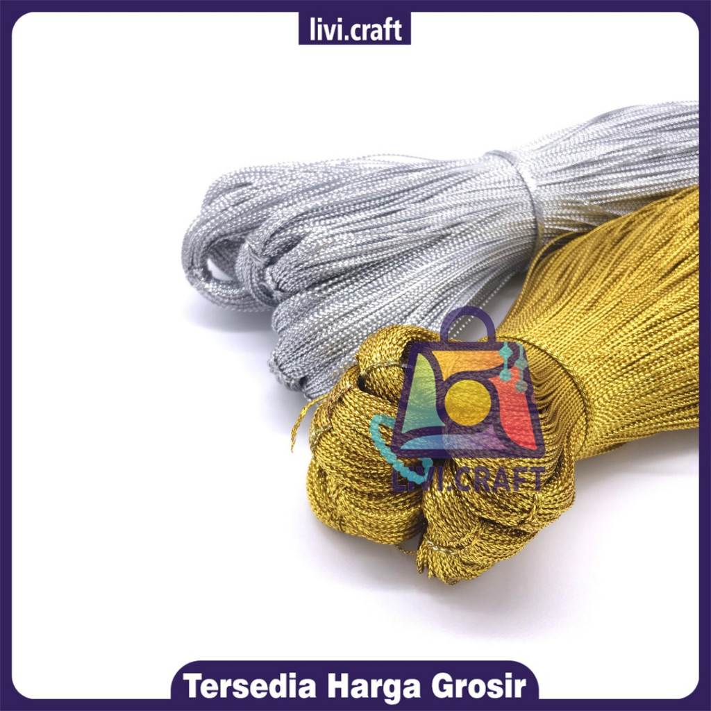 Benang Emas Perak Souvenir / Tali Souvenir