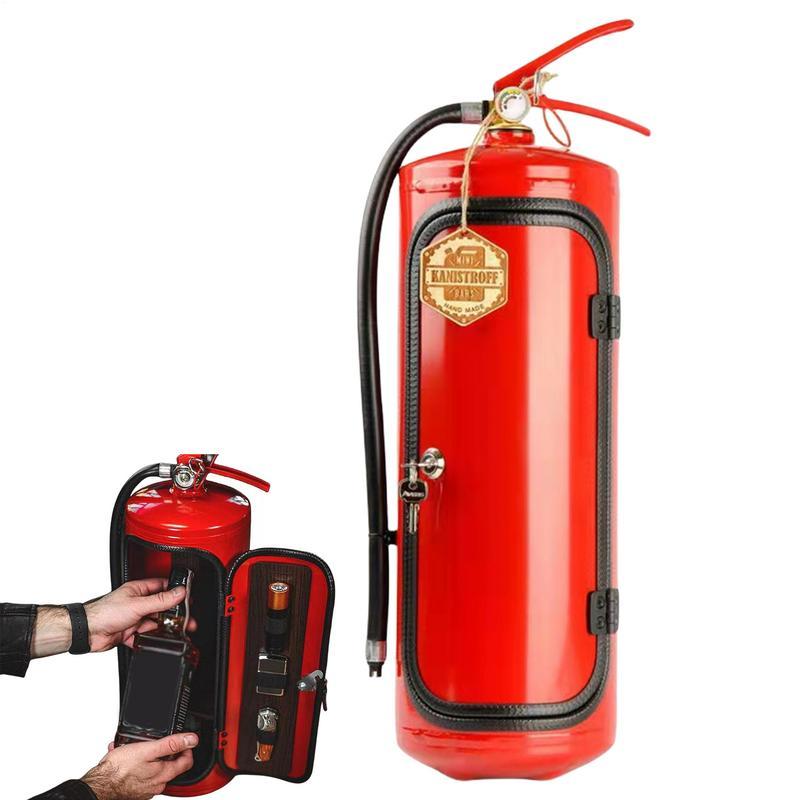 Mini Bar Fire Extinguisher Handmade Liquor Storage Box Champagne Wine Cabinet Storage Decoration Fir