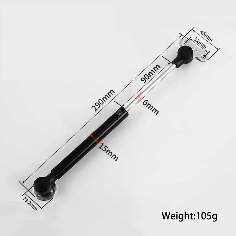 100N Penutup Pintu Otomatis Engsel Hidrolik / Hidrolik Gas Spring / Engsel Pegas Lemari Premium