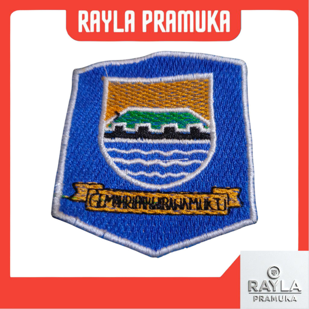 Bet Atribut Bordir PNS Logo Kota Bandung