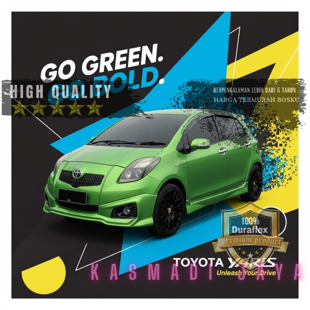 bumper yaris BODYKIT YARIS ADAPTASI TRD 2006 2007 2008 BEMPER / BUMPER YARIS