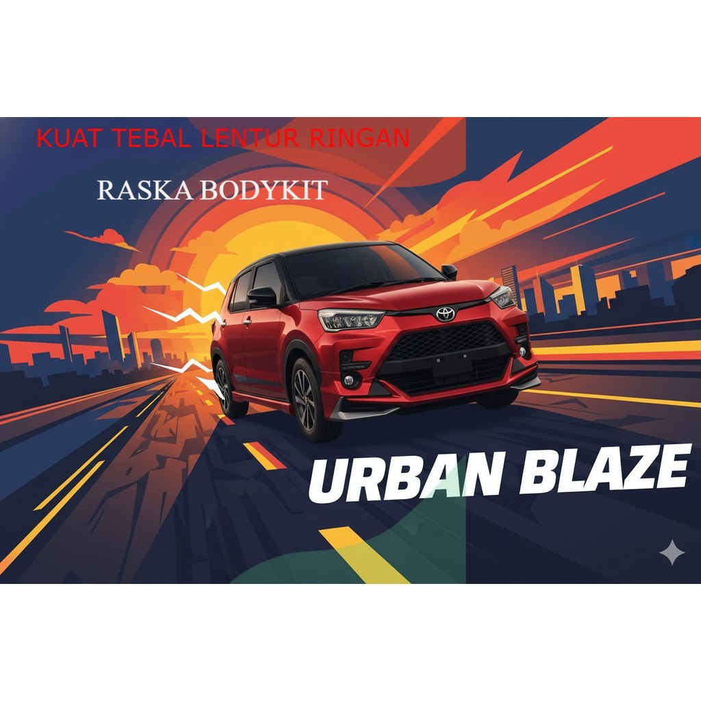 BUMPER/BEMPER RAIZE bodykit raize bodykit raise 2021 2022 2023 2024 2025