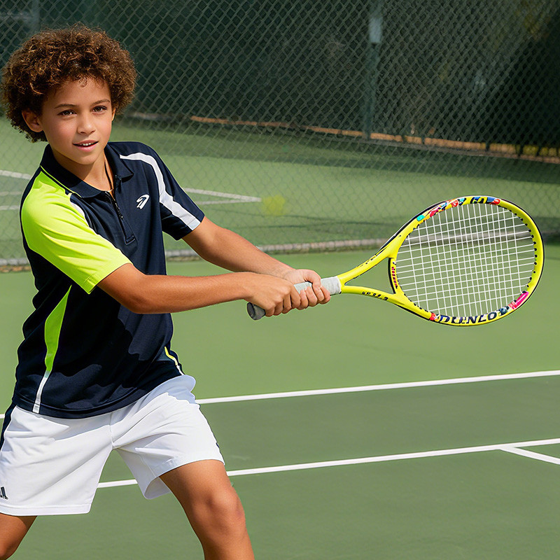 Children's tennis racket from 3 to 10 years old Carbon fiber boys and girls Ultra light 19 21 23 25 