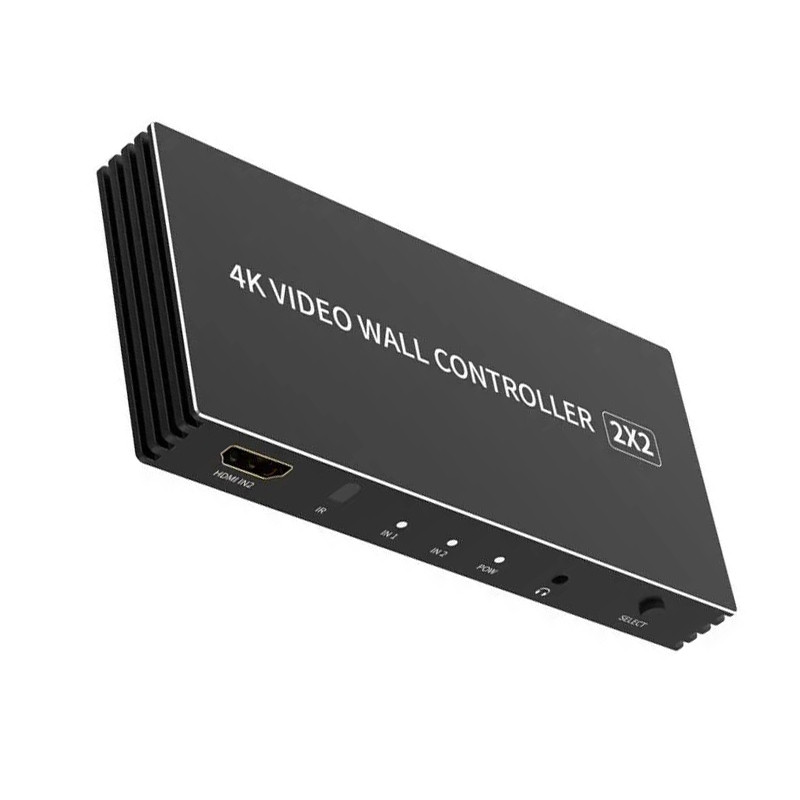 4K 3x3 Video Wall Controller 1x3 1x4 3x1 2x2 Video Wall Processor HDMI Multi Screen Video Processor 
