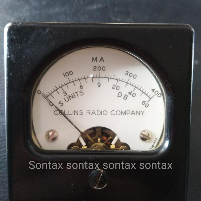 vu meter collins radio company ...Eletronik