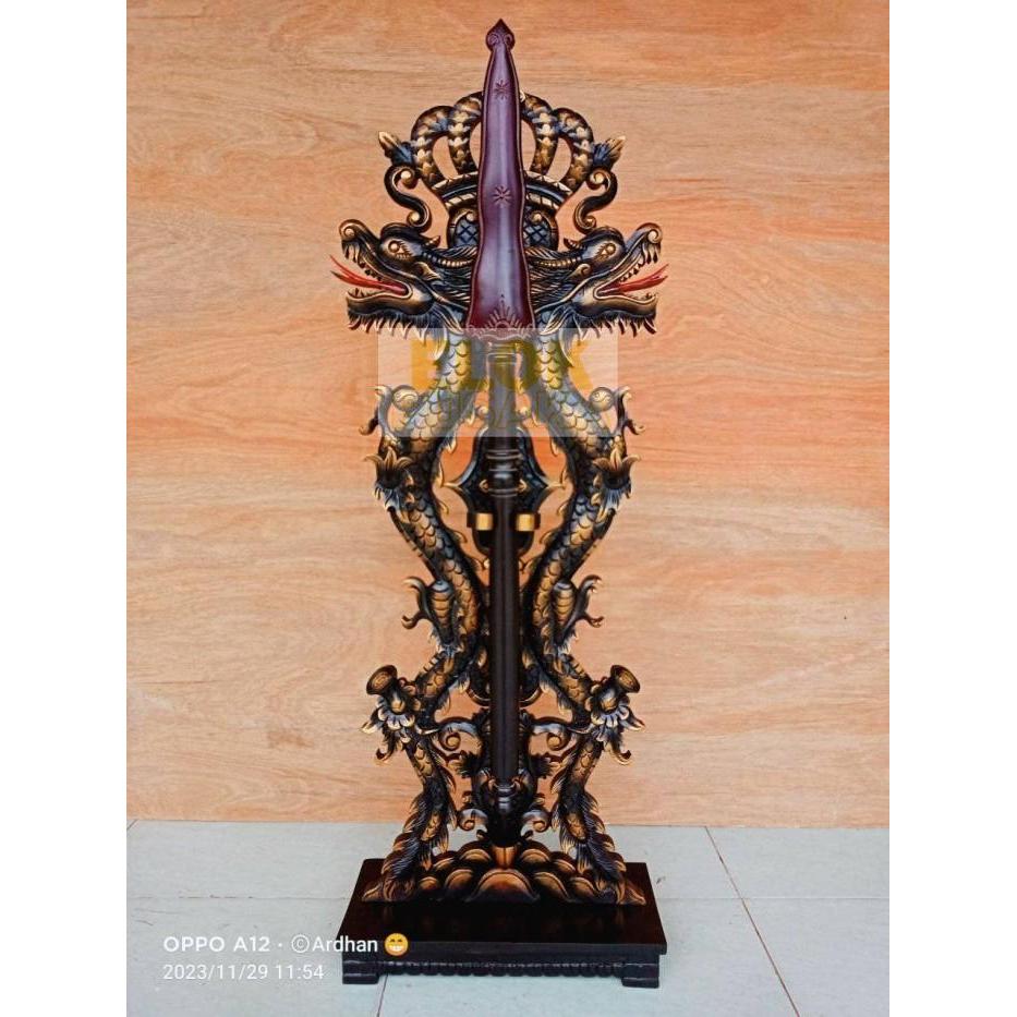 jagrak pusaka naga raja kembar standing isi 1 pusaka finishing EP435