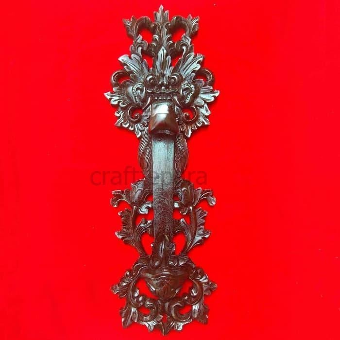 Hiasan Dinding Blawong keris keris Ukiran Makoro Kepala Buto Unik CJ3475 LP