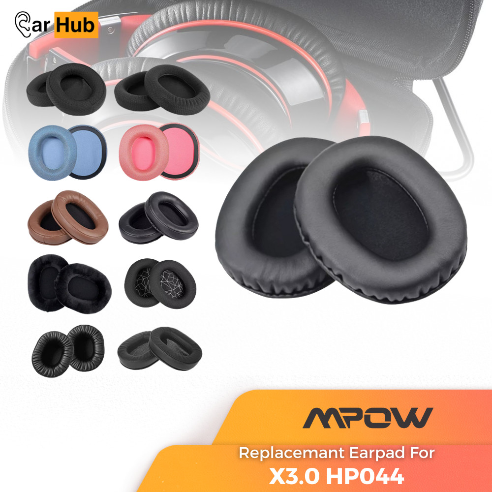 Earpad Earcup Ear Cushion MPOW X3.0 HP044 X 3.0 HD 044 Busa Foam Bantalan Pad