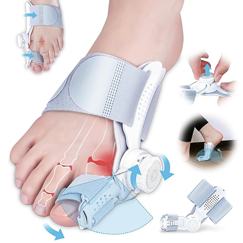 Korektor Jempol / Alat Korektor Pelurus Jempol Kaki Hallux Valgus Bunion Adjustable / Jempol Kaki