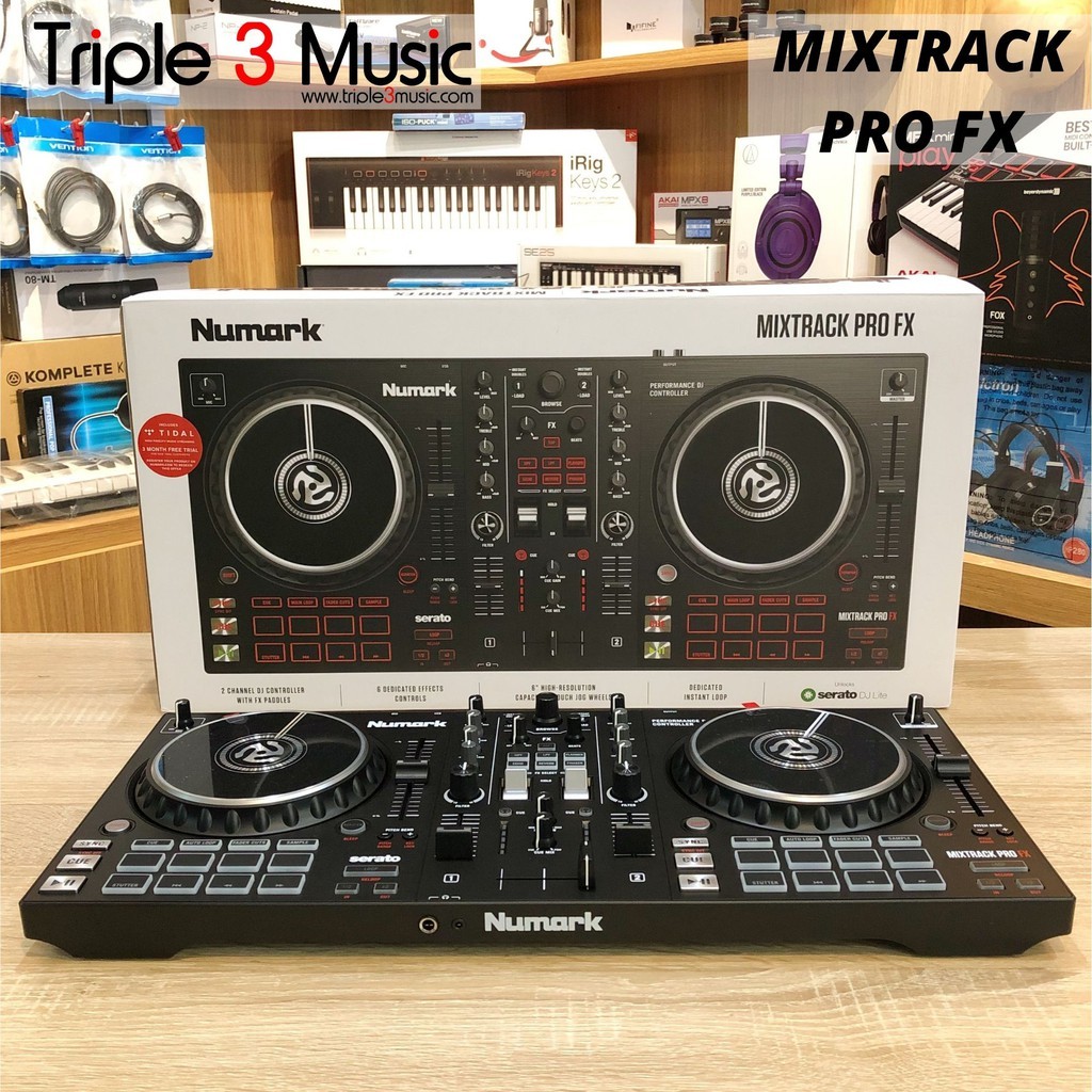 Numark Mixtrack Pro FX DJ Controller Alat DJ penerus MIXTRACK PRO 3