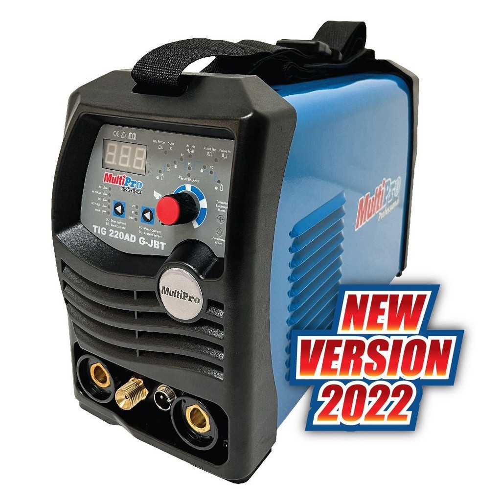 Mesin Las ARGON MULTIPRO TIG 220 AD MJB G-JBT 200 AC/DC Pulse Alumunium Aluminium Stainless Steel