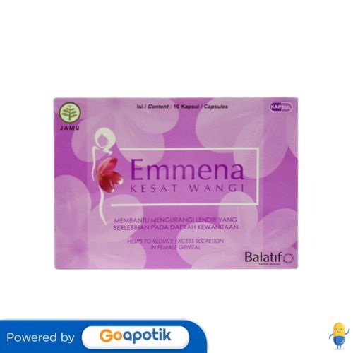 Emmena Kesat Wangi Box 10 Kapsul