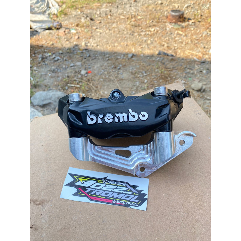 BIG SALE kaliper brembo m432 import, kaliper brembo m4 set bracket pnp ninja aitech pnp megapro gl m