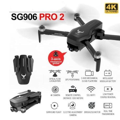 Drone GPS SG906 PRO 2 4K HD 3-AXIS GIMBAL