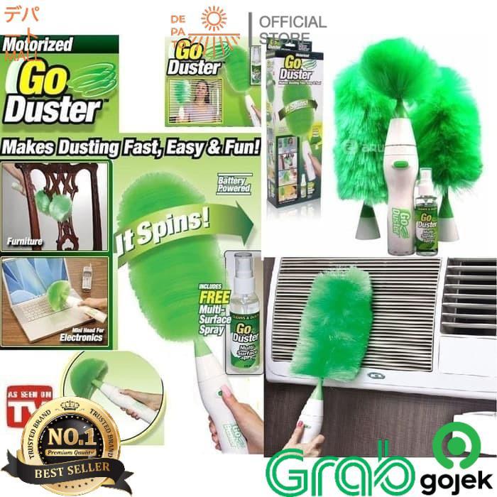 GO DUSTER - KEMOCENG ELEKTRIK - PEMBERSIH DEBU MODERN OTOMATIS