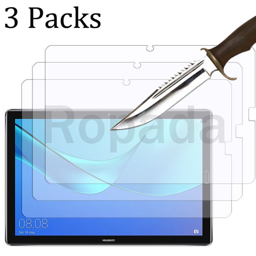 3PCS Glass screen protector for Huawei meapad M6 M8 10.8 8.4 Turbo pro lite 10.1 8.0 T3 T5 9.6 M3 M2