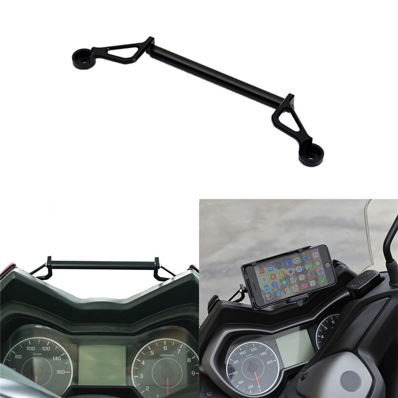 Compact Motorcycle Front Phone Stand Holder Phone GPS Navigaton Plate Bracket For  XMAX 125 250 300 
