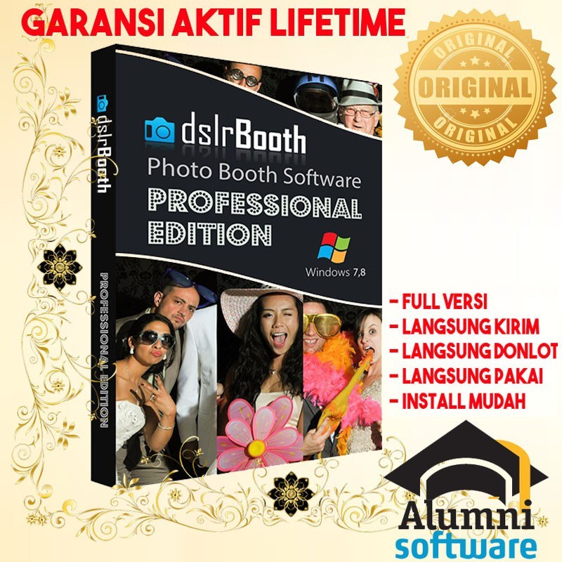 [FULL VERSION] dslrBooth Photo Booth Software - GARANSI AKTIVASI