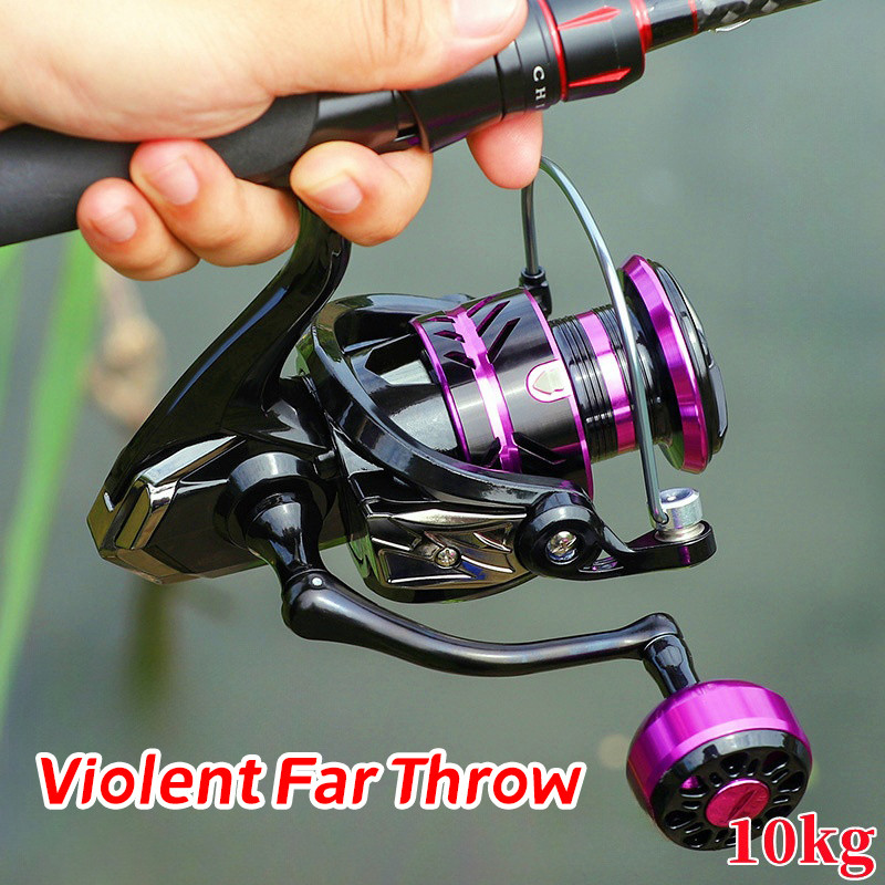 Lightweight Portable Fishing Reel Durable Metal Body Fishing Reel Fishing Gear Accessories