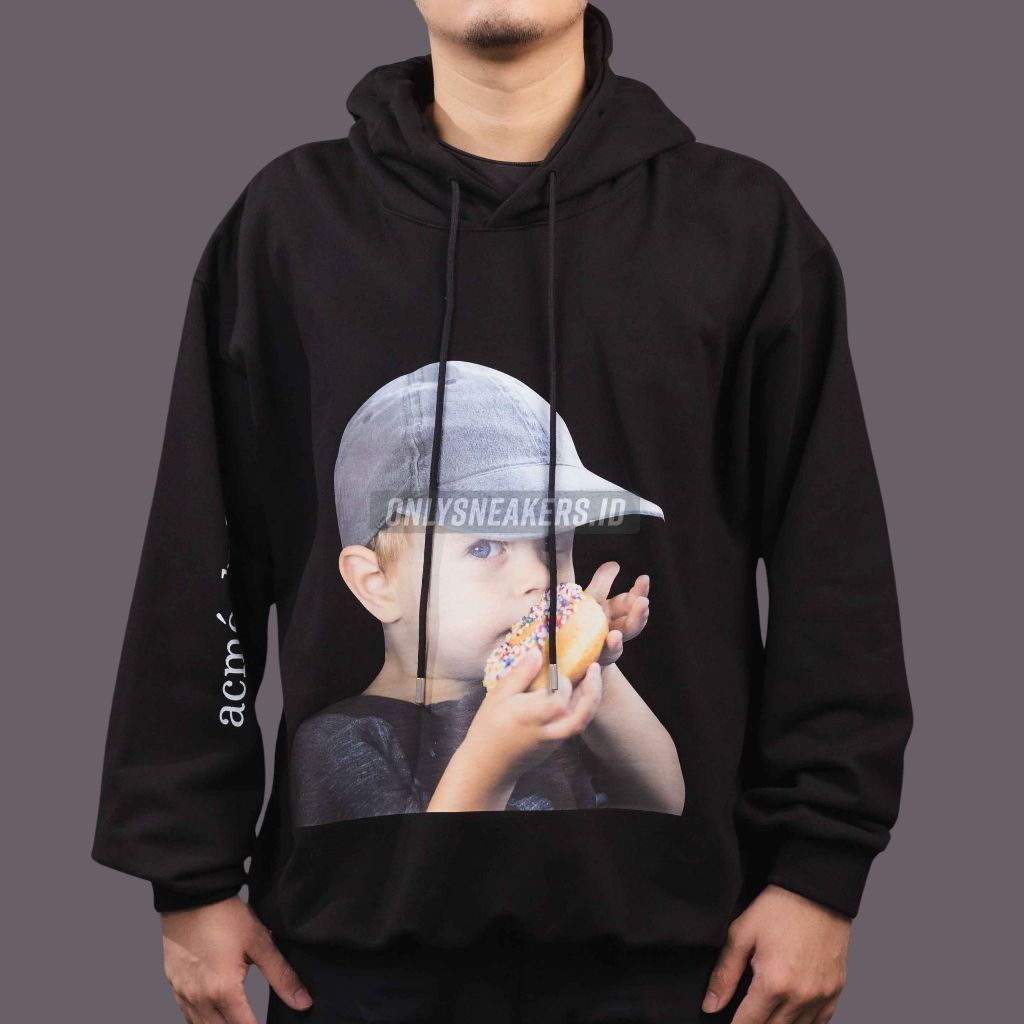 ADLV CAP BOY BLACK HOODIE