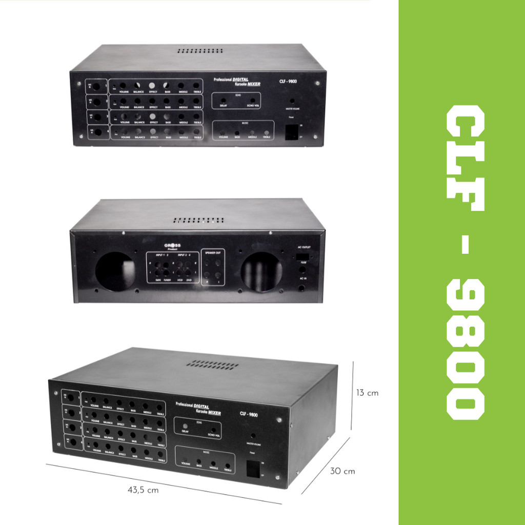 Box Mixer 4 Channel CLF-9800 CLF 9800 by Gross