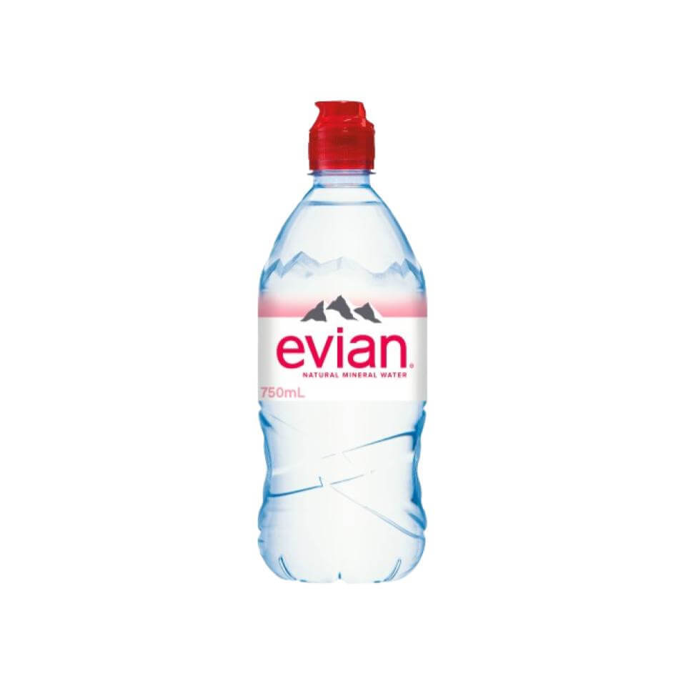 Evian Air Mineral Natural Pet 750 ml