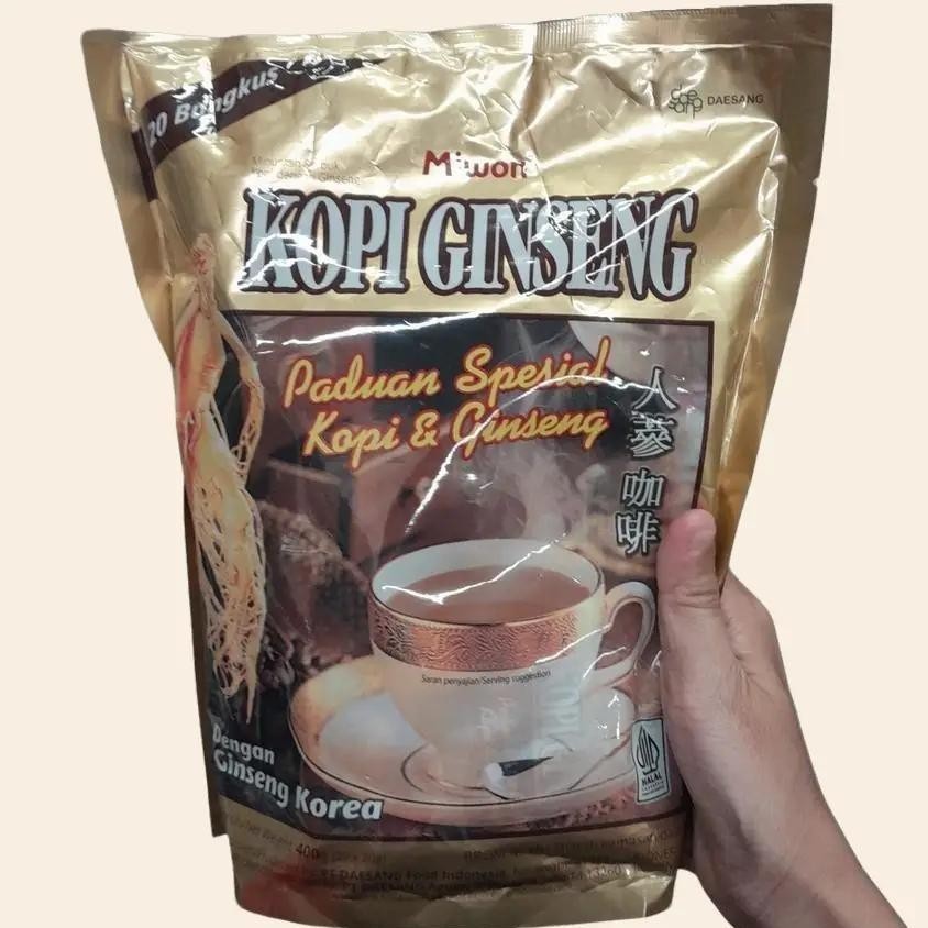 Miwon Kopi Ginseng Spesial Dengan Ginseng Korea ( isi 20 )