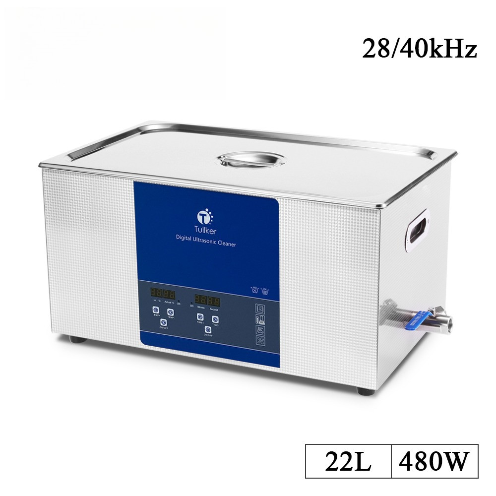 30L Industrial Ultrasonic Cleaner Sonic Equipment Metal DPF Engine Parts Oil Degreaser Ultrasound Cl