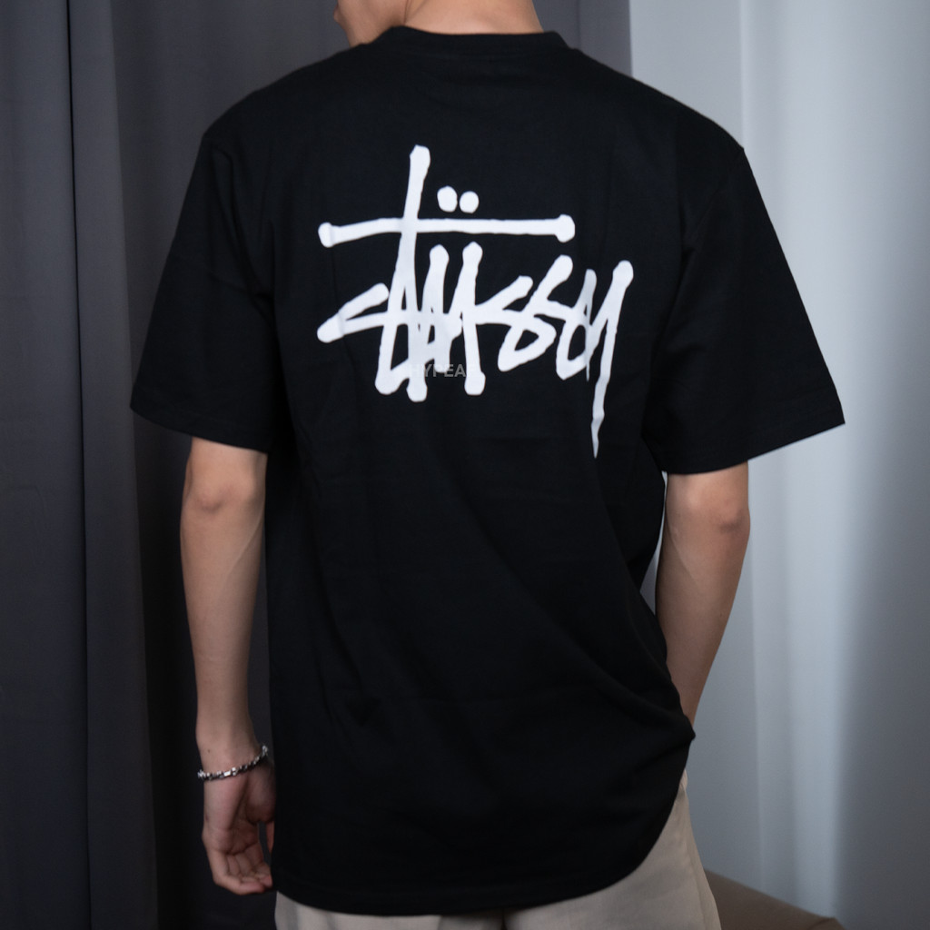 STUSSY Basic Stussy Short Sleeve Cotton Tee [100% Authentic]