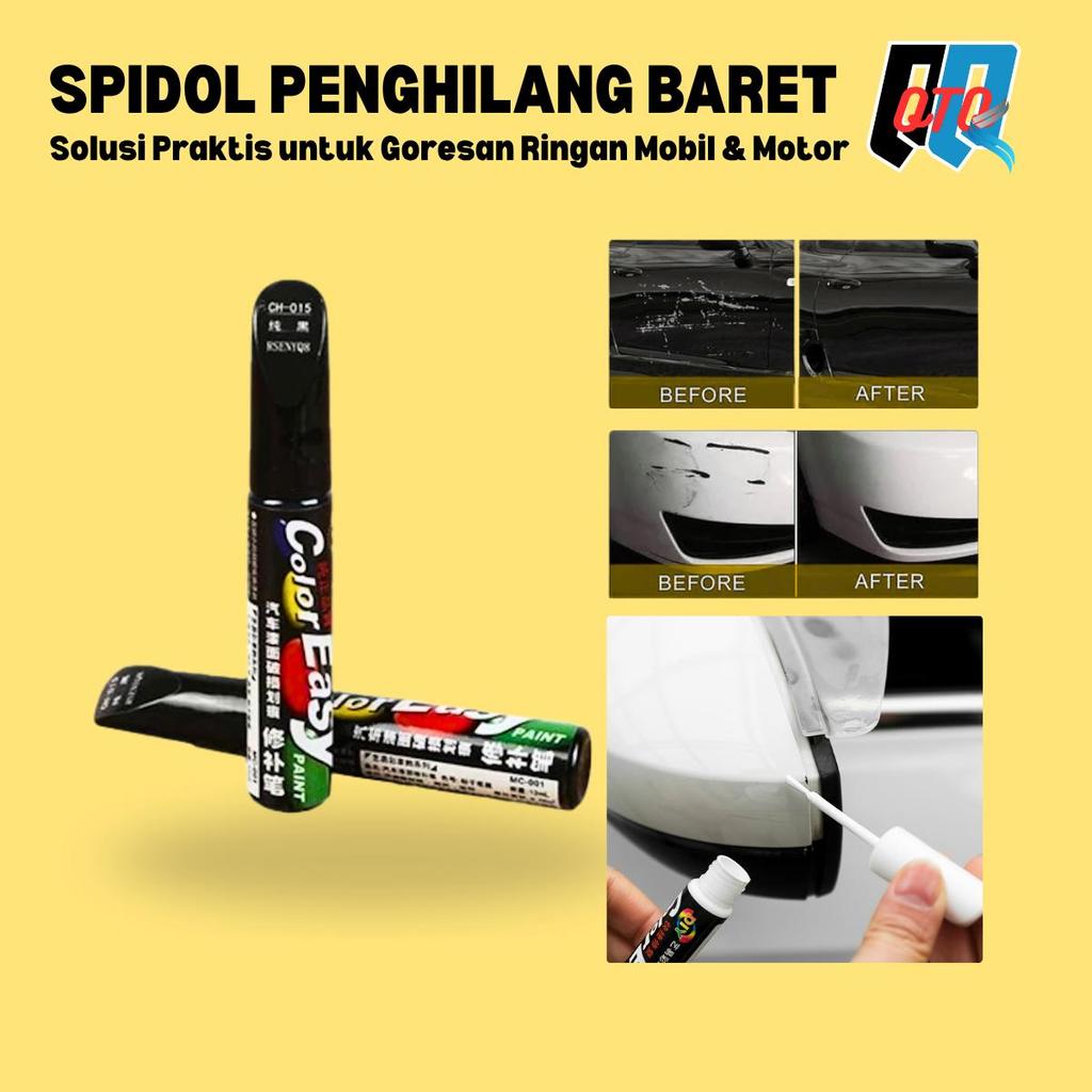 SPIDOL PENGHILANG BARET & LECET BODY MOTOR MOBIL - COLOR EASY CAT SPIDOL PENGHILANG LECET CAT - WARN