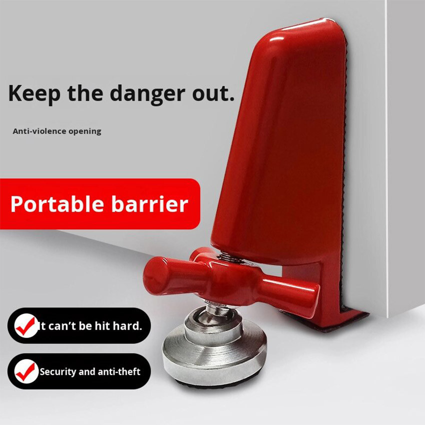 Penahan Pintu Portable Door Lock Travel Hotel Portable Door Stopper Pintu Anti Maling Penahan Pintu