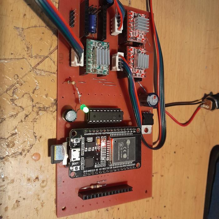 PCB Arduino ESP32 ESP 32 Wireless CNC GRBL Machine Web base - Micro SD BEST