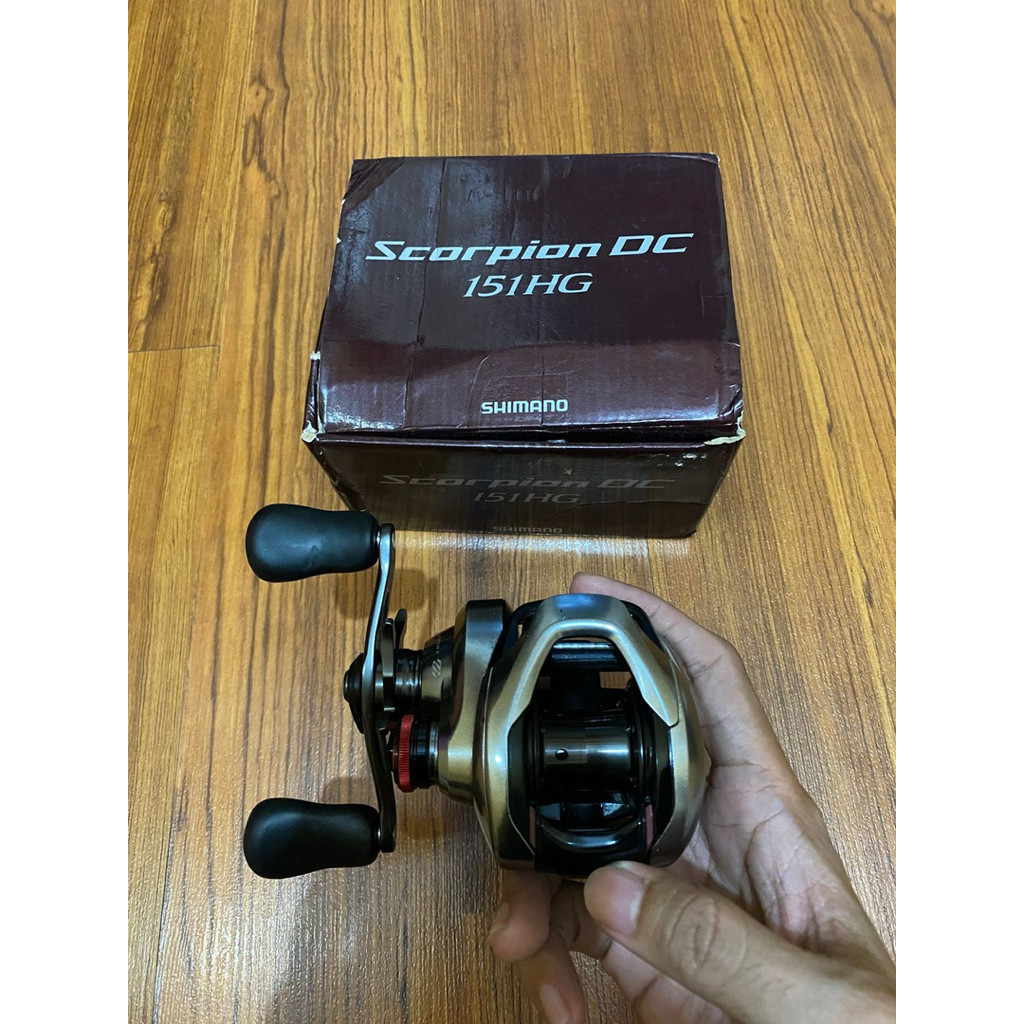 Shimano Scorpion DC 151 HG Bekas Putaran Smoth