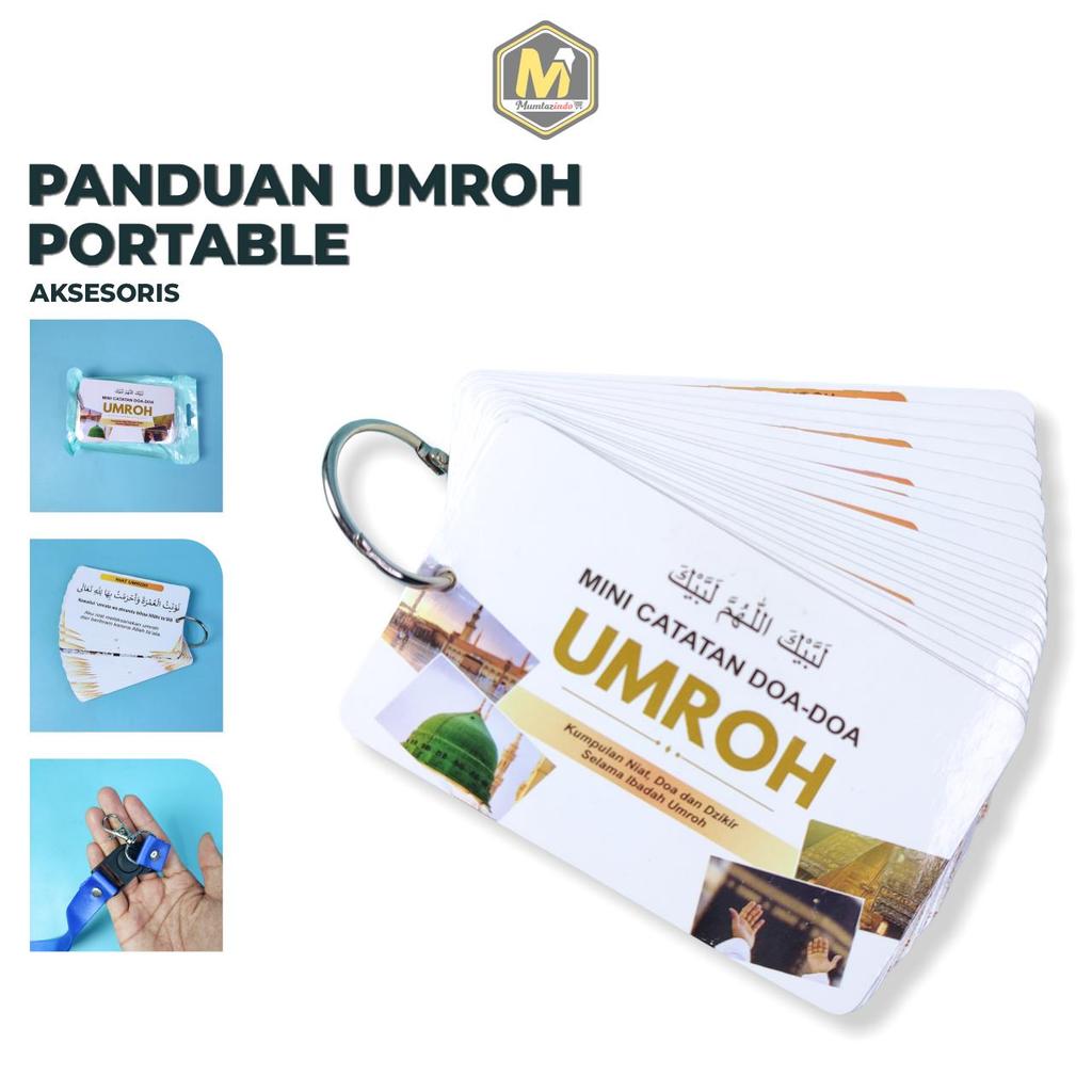 MUMTAZINDO - Buku Pegangan Tangan Doa Mini Perlengkapan Haji dan Umroh