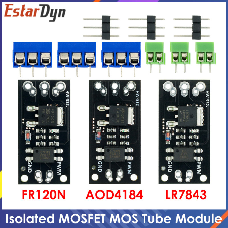 FR120N LR7843 AOD4184 D4184 Isolated MOSFET MOS Tube FET Module Replacement Relay 100V 9.4A 30V 161A